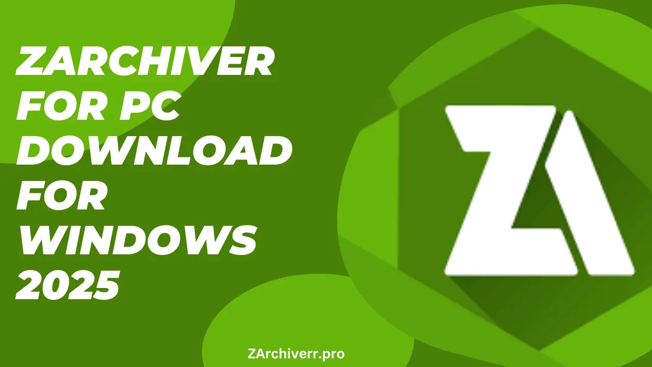 ZArchiver For PC Download for Windows