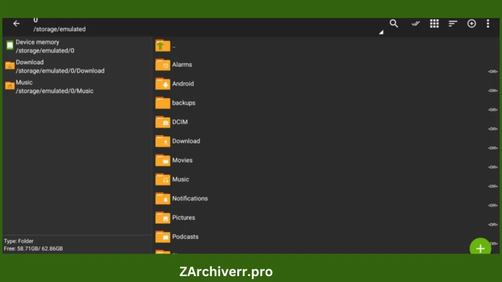 Zarchiver pc