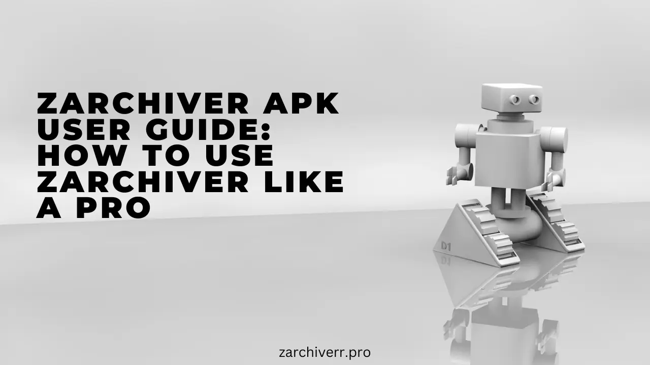 ZArchiver APK User Guide How to Use ZArchiver Like a Pro